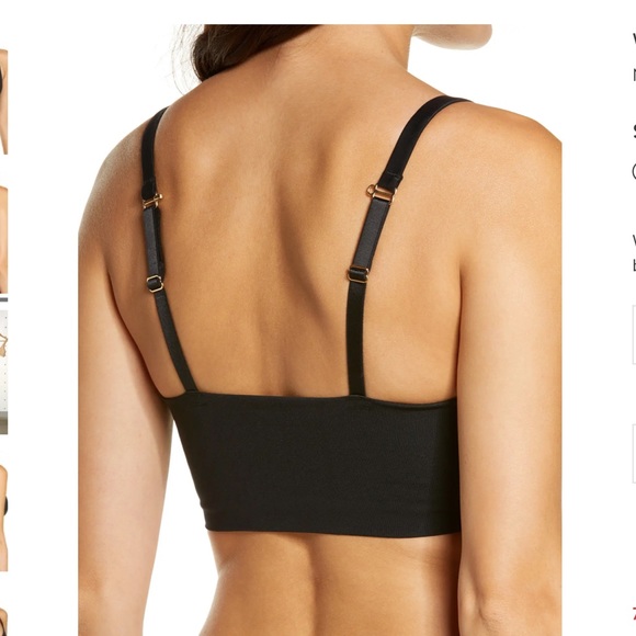 NORDSTROM Wireless Scoop Neck Bralette - Picture 2 of 12